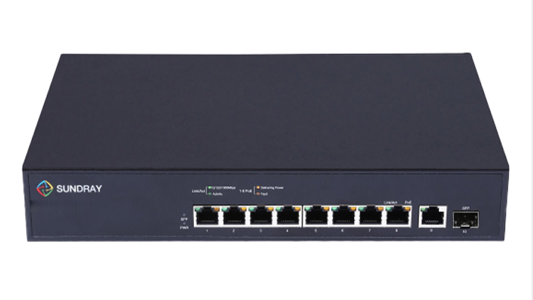 信銳 10口全千兆POE交換機(jī)